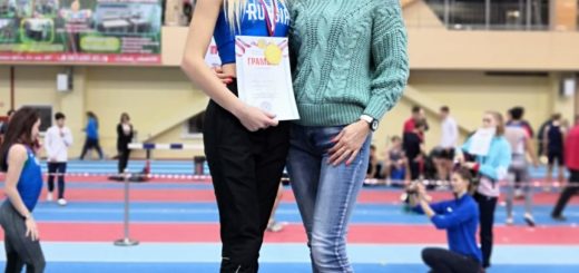 Парфененко Полина с тренером